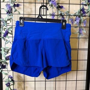 Lululemon Vibrant Blue Women's Athletic Shorts